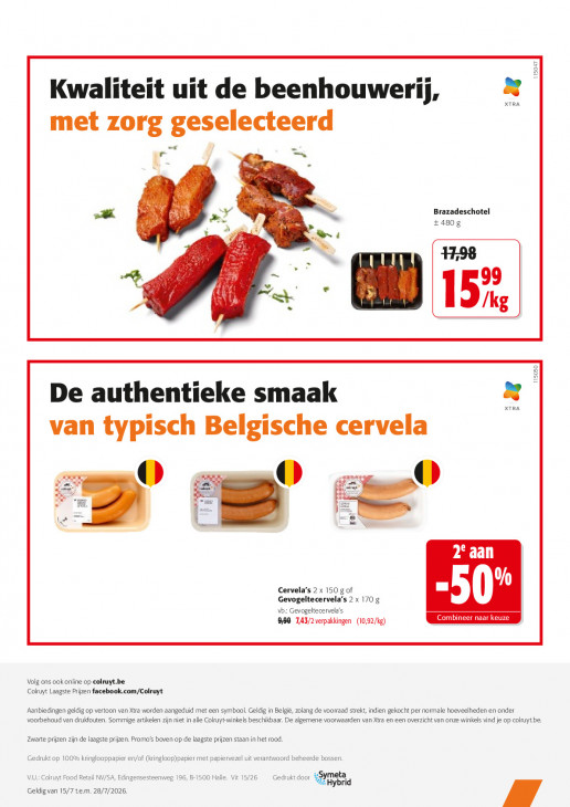 Colruyt Folder 15.07.2026