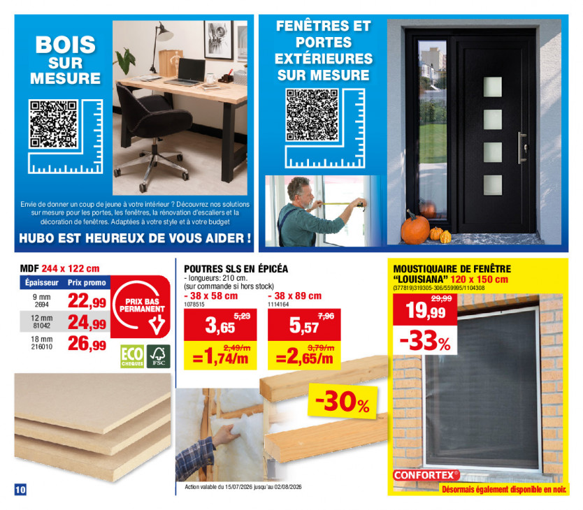 Hubo Dépliant 15.07.2026