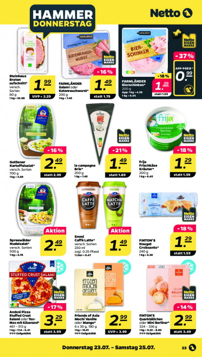 Netto Angebote ab 20.07.26 bis 25.07.26