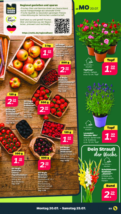 Netto Angebote ab 20.07.26 bis 25.07.26