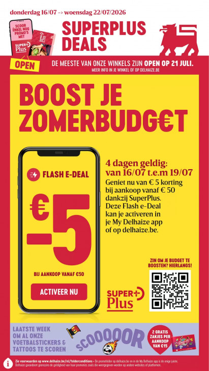 Delhaize 16.07.26 - 22.07.26