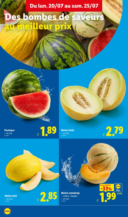 Lidl Dépliant 20.07.2026