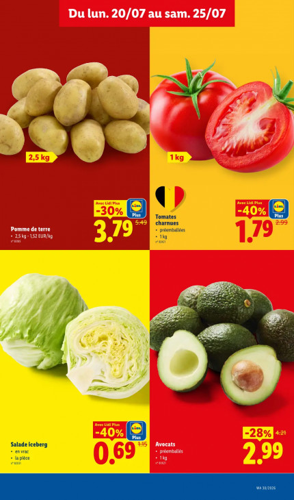 Lidl Dépliant 20.07.2026