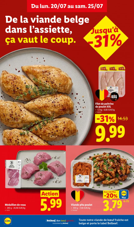 Lidl Dépliant 20.07.2026