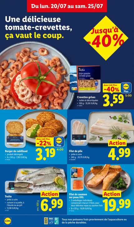 Lidl Dépliant 20.07.2026