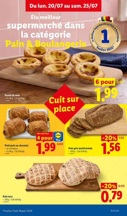 Lidl Dépliant 20.07.2026