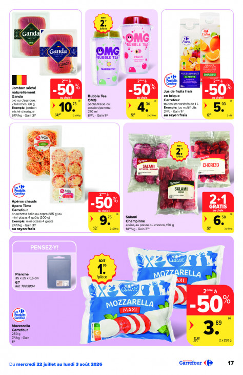 Carrefour Dépliant 22.07.2026