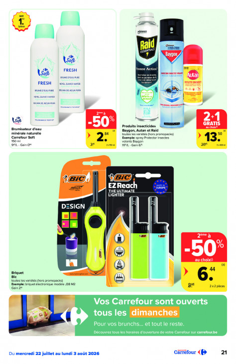 Carrefour Dépliant 22.07.2026