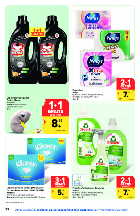 Carrefour Dépliant 22.07.2026