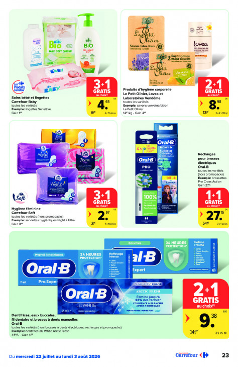 Carrefour Dépliant 22.07.2026