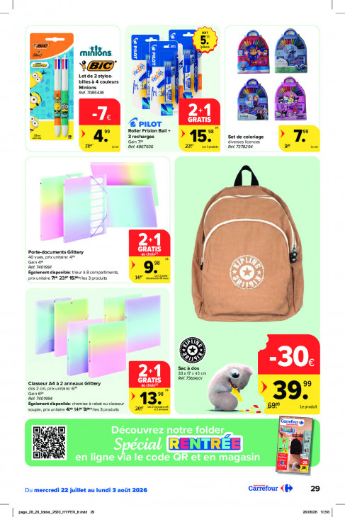 Carrefour Dépliant 22.07.2026