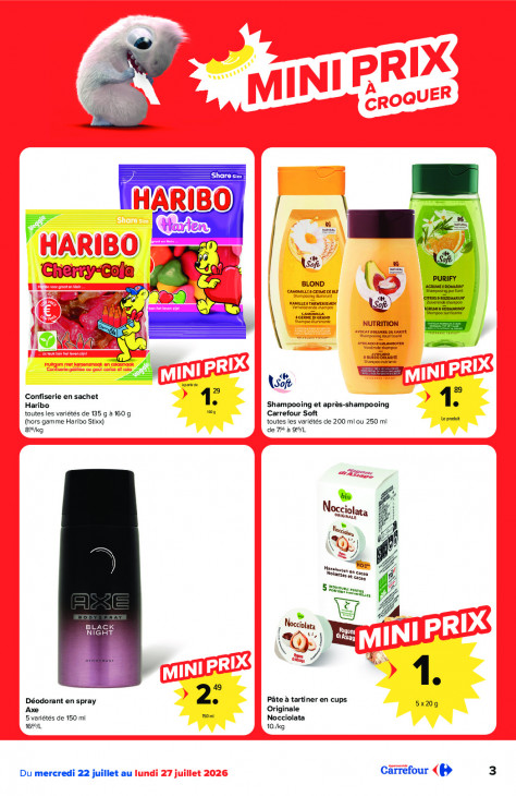 Carrefour Dépliant 22.07.2026
