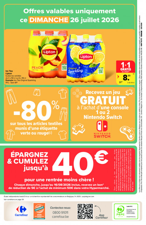 Carrefour Dépliant 22.07.2026