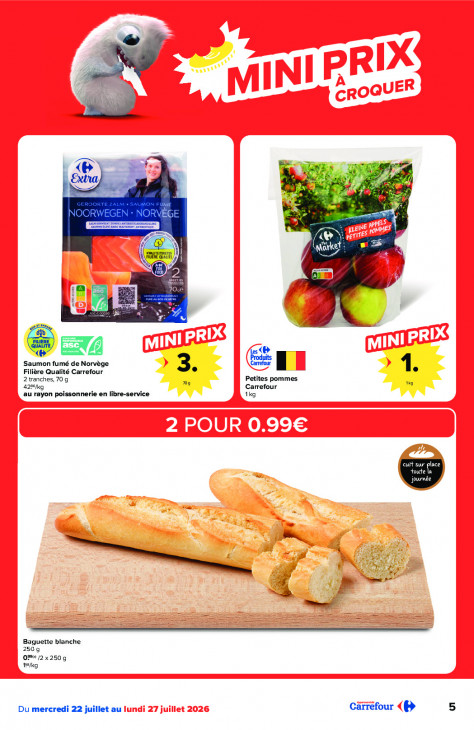 Carrefour Dépliant 22.07.2026