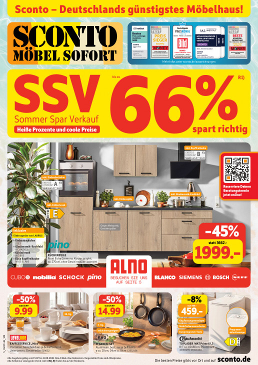 Sconto Angebote ab 15.07.26 - bis 11.08.26
