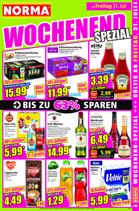 Norma Angebote ab 27.07.26 bis 01.08.26