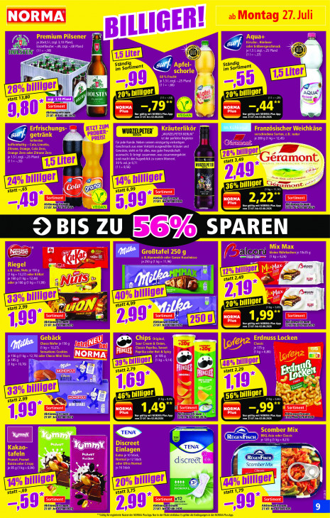 Norma Angebote ab 27.07.26 bis 01.08.26