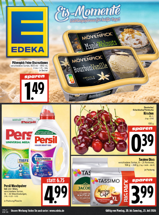 Edeka Angebote ab 20.07.26 - bis 25.07.26