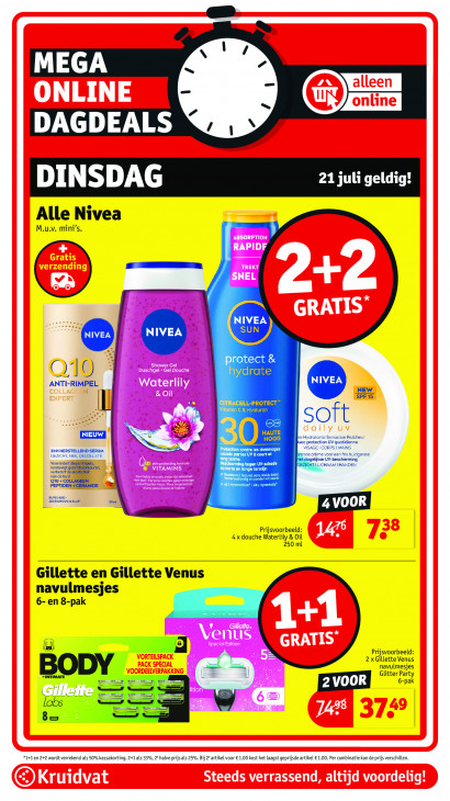 Kruidvat Folder 21.07.2026