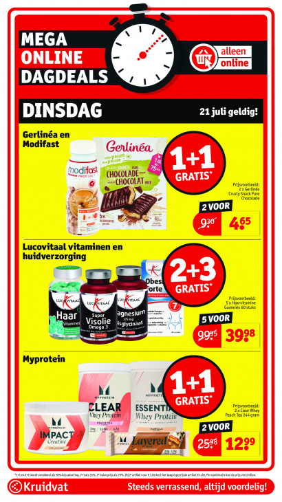 Kruidvat Folder 21.07.2026