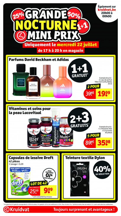 Kruidvat Dépliant 21.07.2026