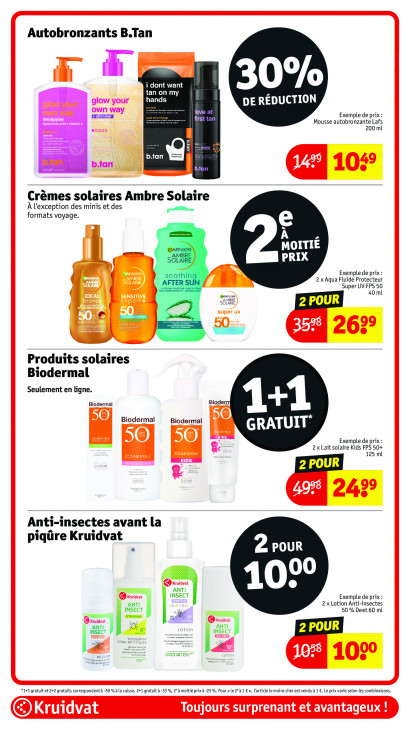 Kruidvat Dépliant 21.07.2026