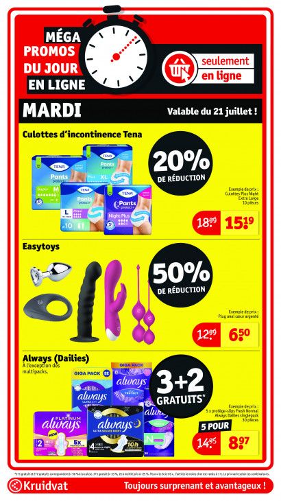 Kruidvat Dépliant 21.07.2026