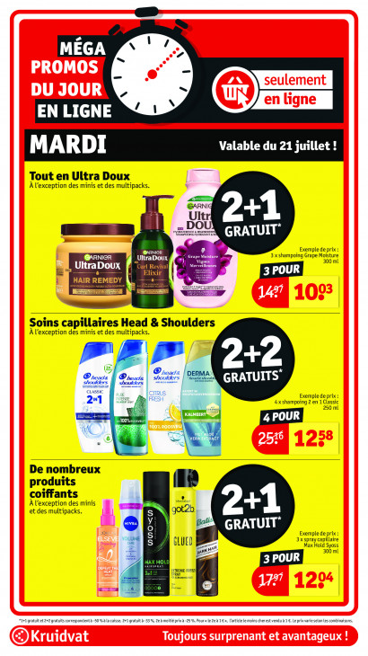 Kruidvat Dépliant 21.07.2026