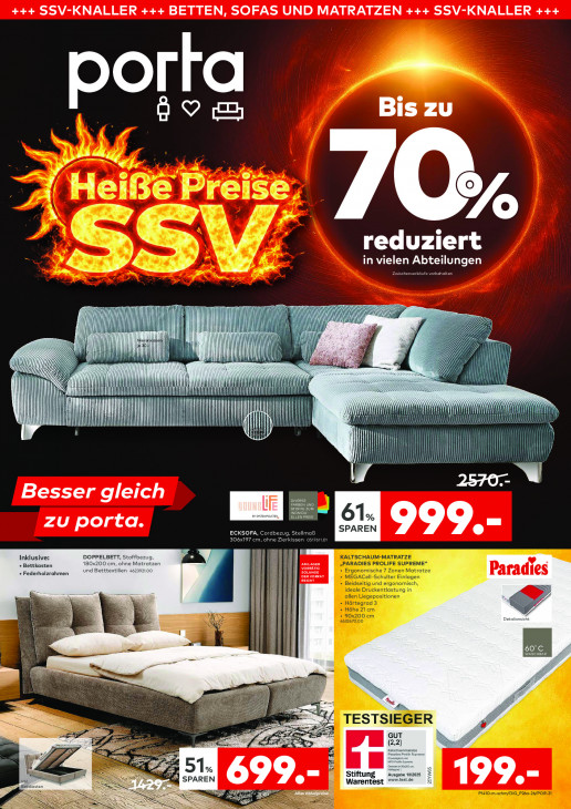 Porta Angebote ab 19.07.26 - bis 02.08.26