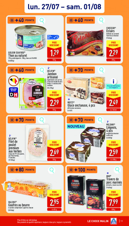 Aldi Dépliant 27.07.2026