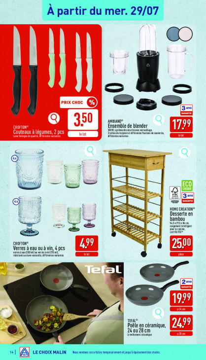 Aldi Dépliant 27.07.2026