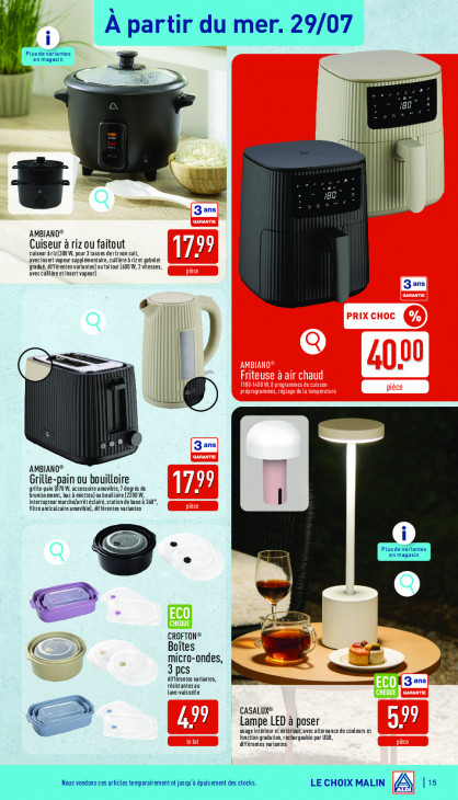 Aldi Dépliant 27.07.2026