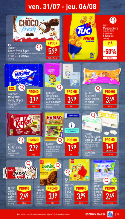 Aldi Dépliant 27.07.2026
