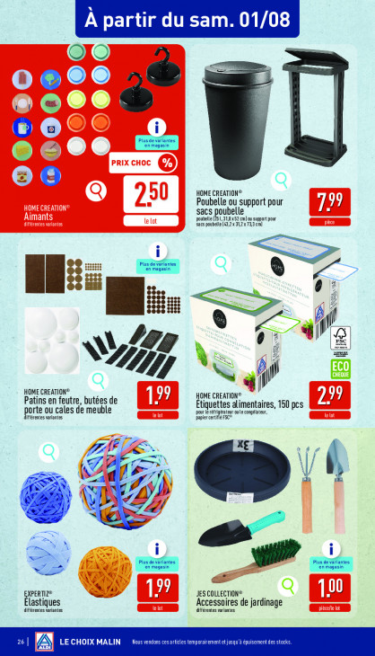 Aldi Dépliant 27.07.2026