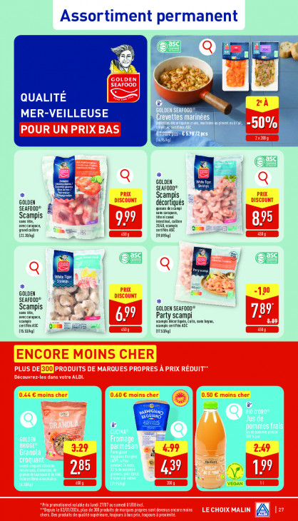 Aldi Dépliant 27.07.2026