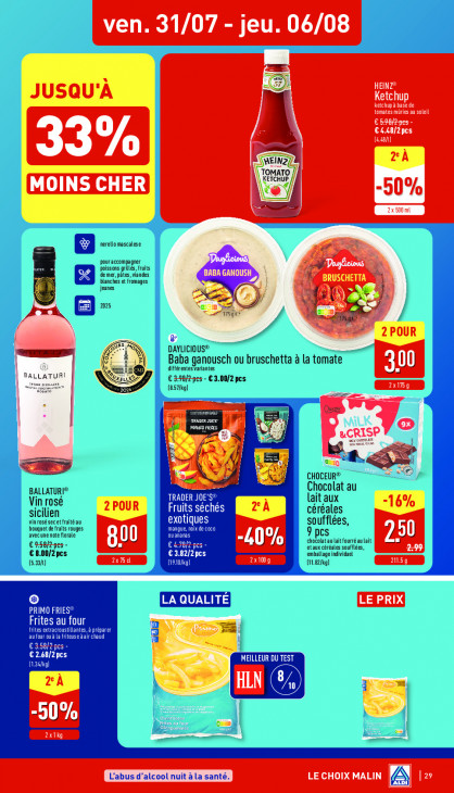 Aldi Dépliant 27.07.2026