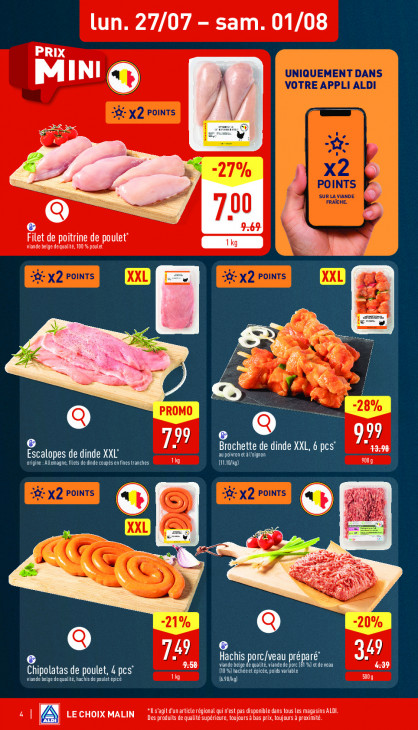 Aldi Dépliant 27.07.2026