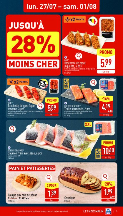 Aldi Dépliant 27.07.2026