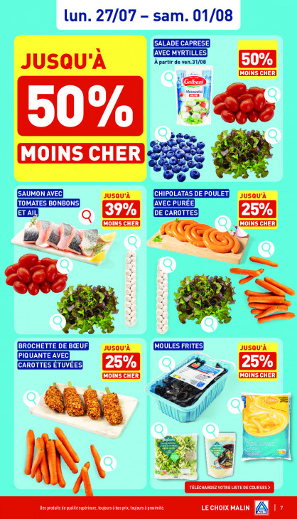 Aldi Dépliant 27.07.2026