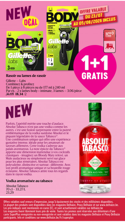 Delhaize Dépliant 23.07.2026