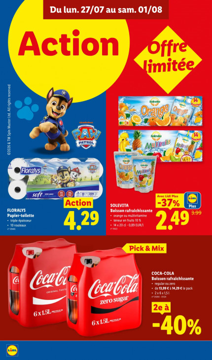 Lidl Dépliant 27.07.2026