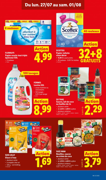 Lidl Dépliant 27.07.2026