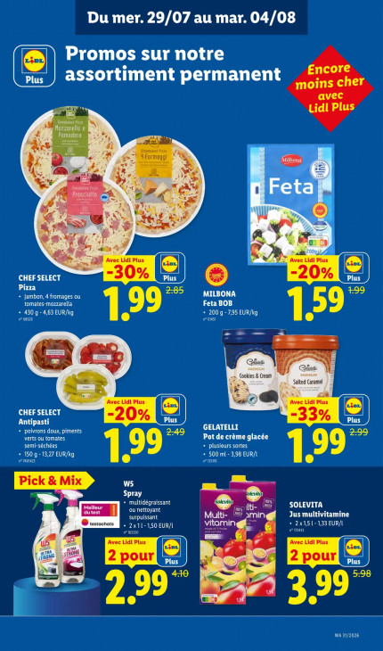 Lidl Dépliant 27.07.2026