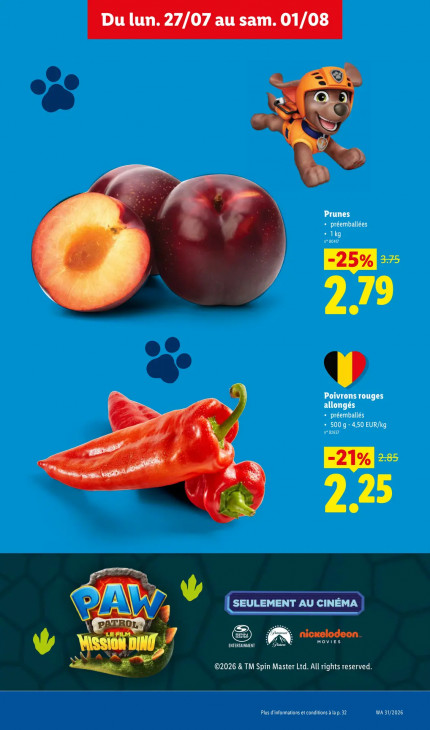 Lidl Dépliant 27.07.2026
