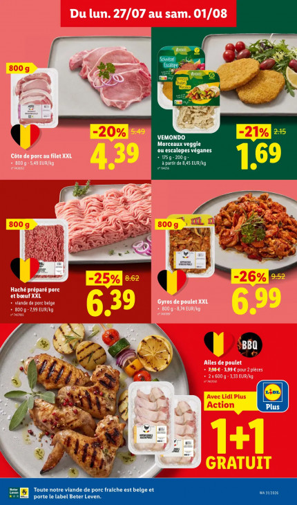 Lidl Dépliant 27.07.2026