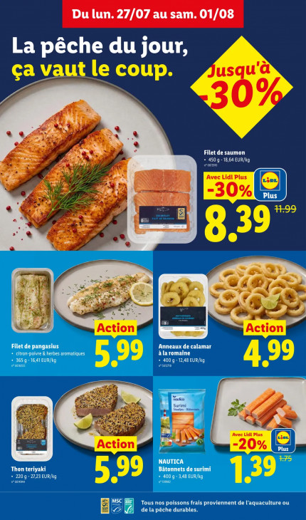 Lidl Dépliant 27.07.2026