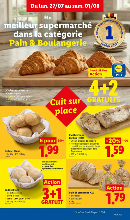 Lidl Dépliant 27.07.2026