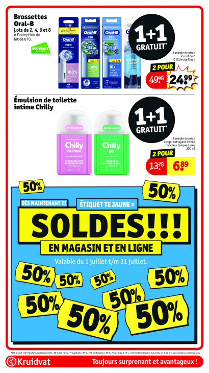 Kruidvat Dépliant 28.07.2026