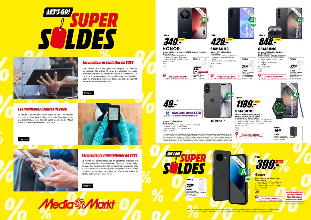 MediaMarkt Dépliant 25.07.2026