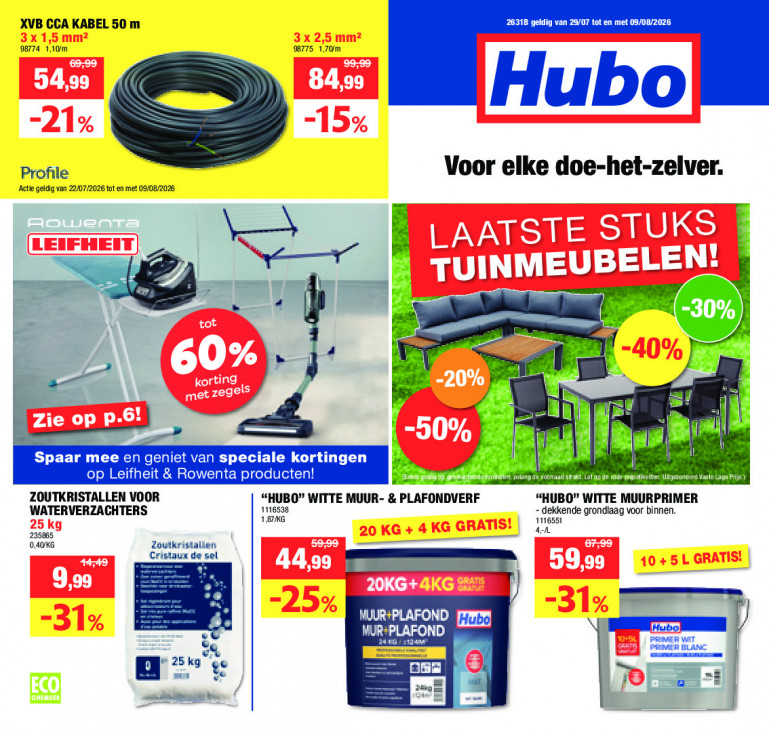 Hubo 29.07.26 - 09.08.26
